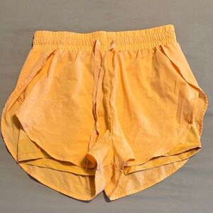 BuffBunny Vibrant Orange Athletic Shorts